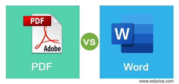 Difference Between PDF and Word