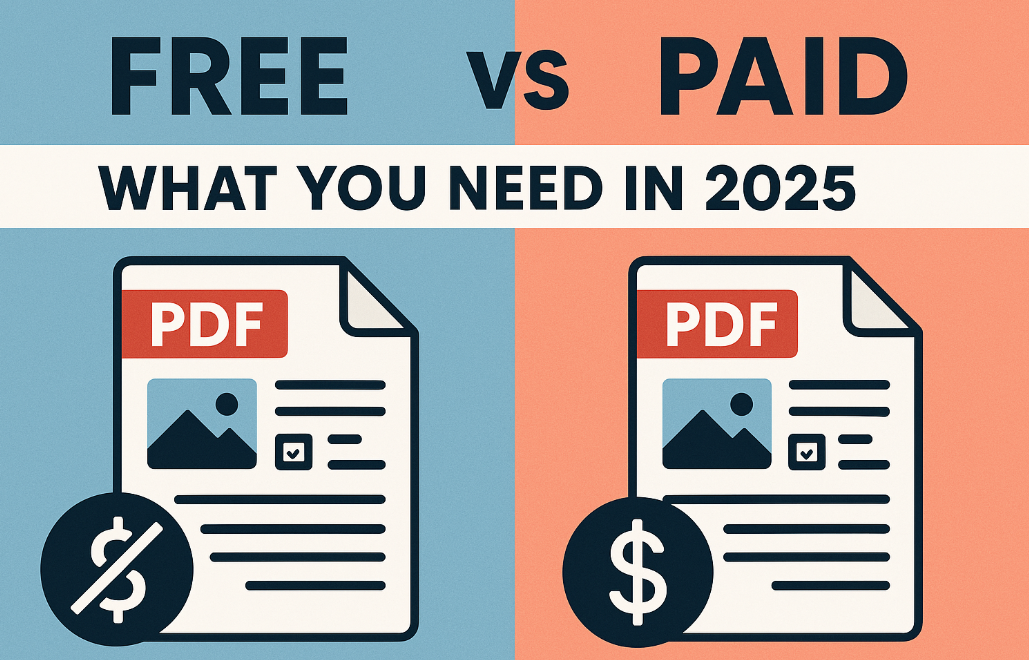 Free PDF Tools vs Paid PDF Software: The Truth